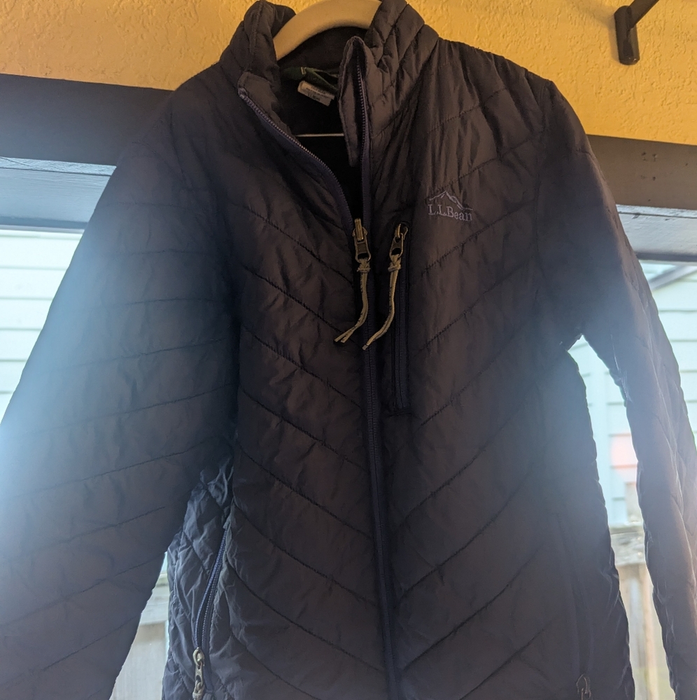 L.L. Bean Kids Size 8 Primaloft Purple Jacket